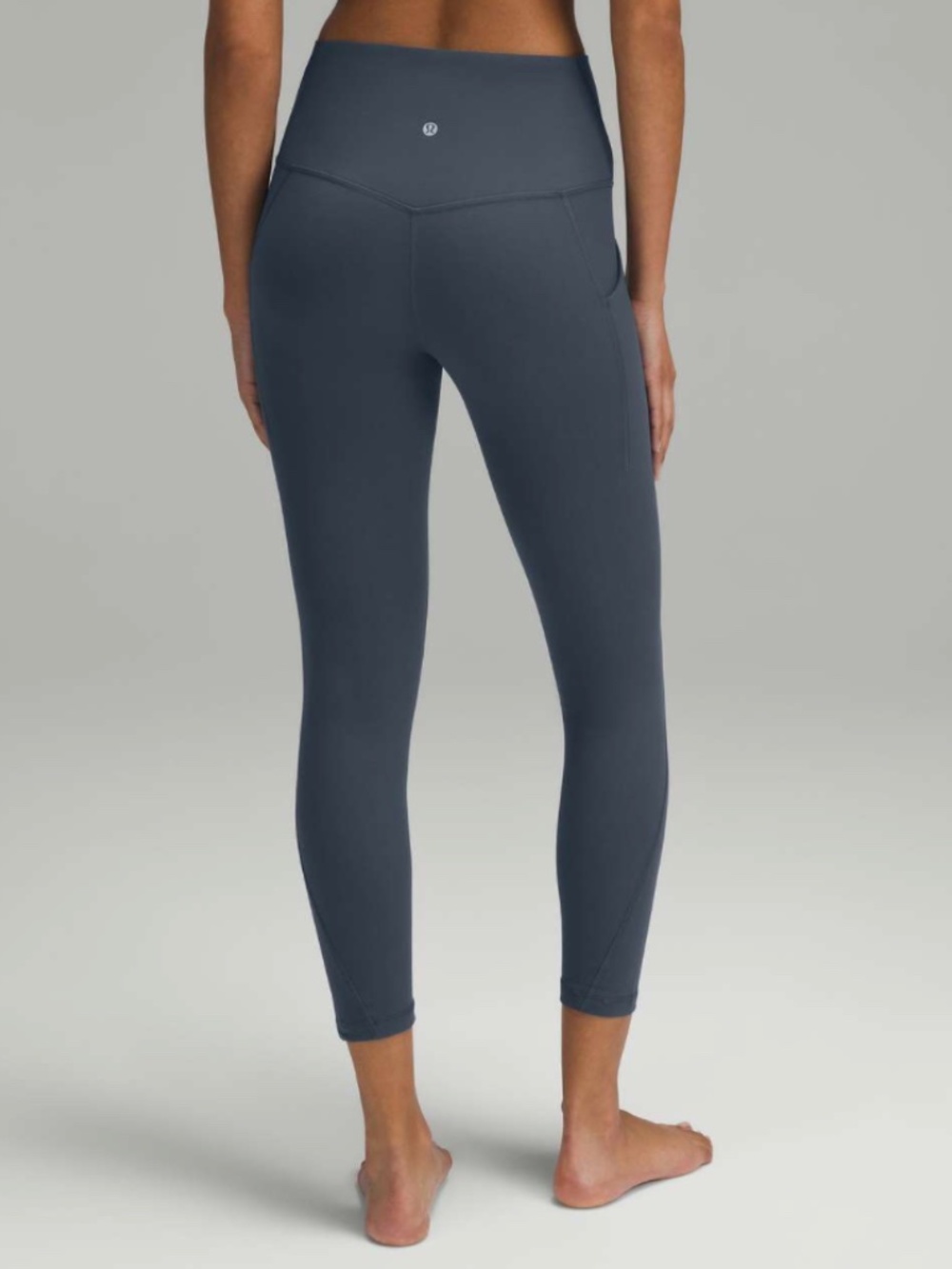 🍋 Lululemon Align High-Rise Pant with Pockets 25" Iron Blue 6